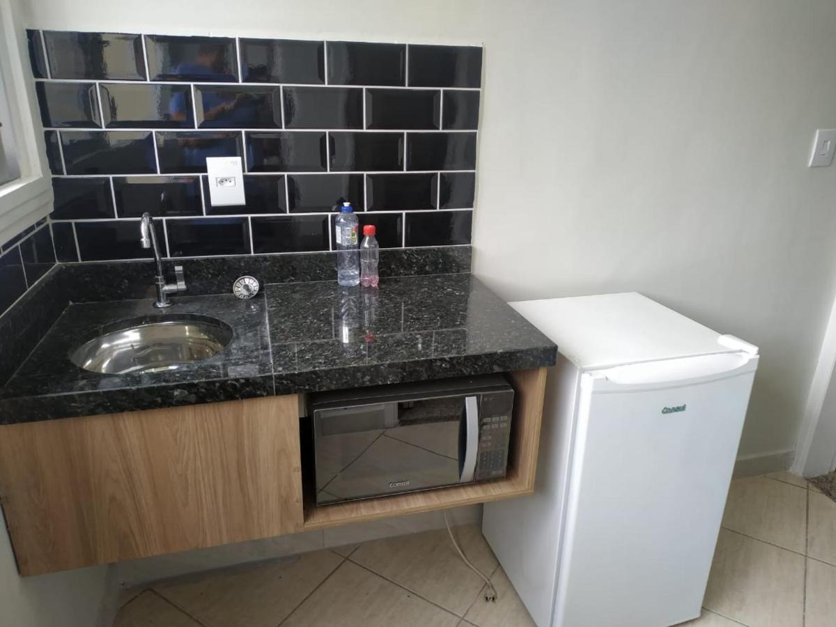 Kitnet Asturias 51B No Ed. Guariata, Proximo A Praia Das Asturias Em Guaruja Ngoại thất bức ảnh